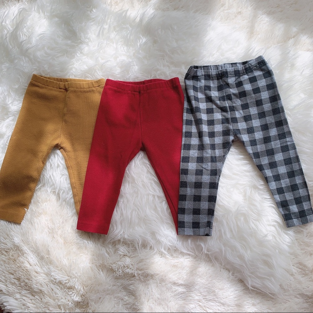 Uniqlo baby 3 bundle set pants